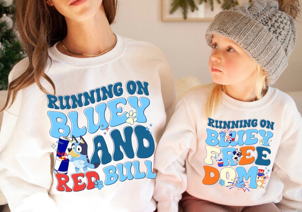 Running On Bluey & Red Bull - Blue Dogs